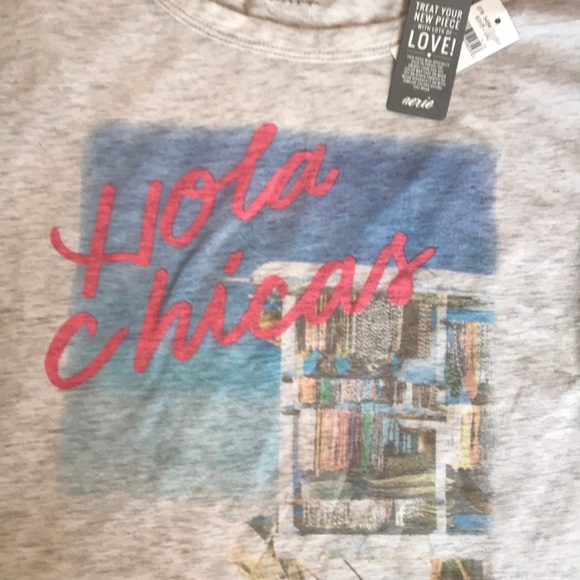 American eagle aerie Real soft tee - Picture 2 of 2